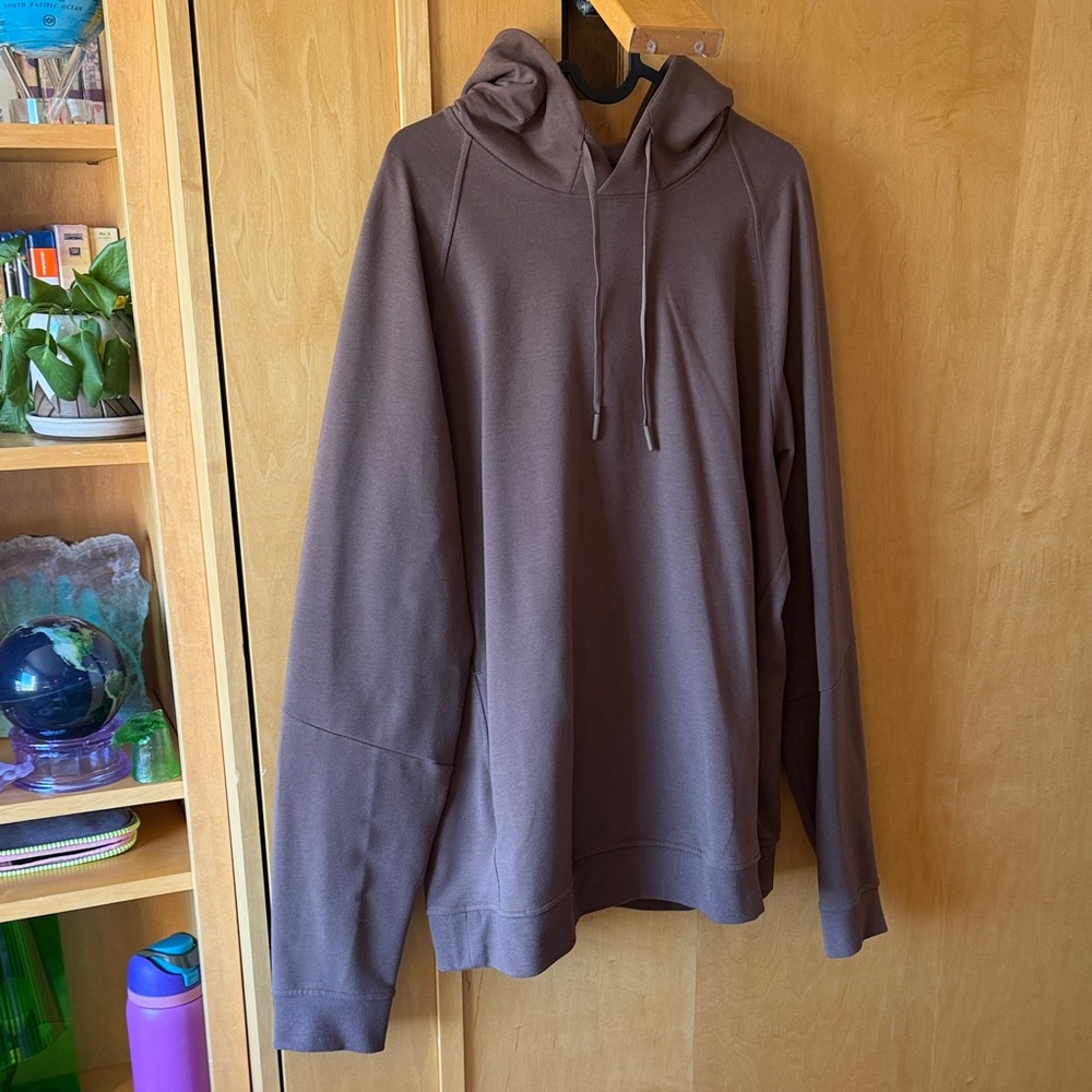 Men's lulu lemon brown large city sweat hoodie